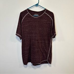 BKE vintage fit shirt! Burgundy Brno, heathered, gray and maroon casual T-shirt!